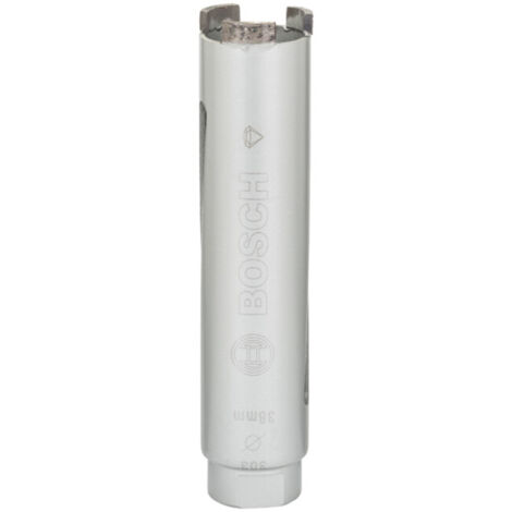 Bosch – Couronne diamantée pour carottage à sec 38 mm – Longueur 150 mm – 3 segments 7 mm – Pour maçonnerie et béton – 2608587337