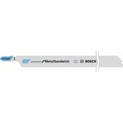 Lame de scie sauteuse PRO Metal Sandwich T1018AFP 250 mm 3 pces - 2608636793