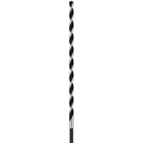 Mèche à bois industrielle, pointe M 12 x 400 mm, d 10 mm (1/8)