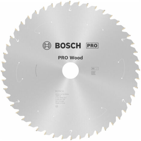 Lame de scie circulaire Bosch Standard pour bois, 250x2.2/1.6x30, 48 dents (1/5)