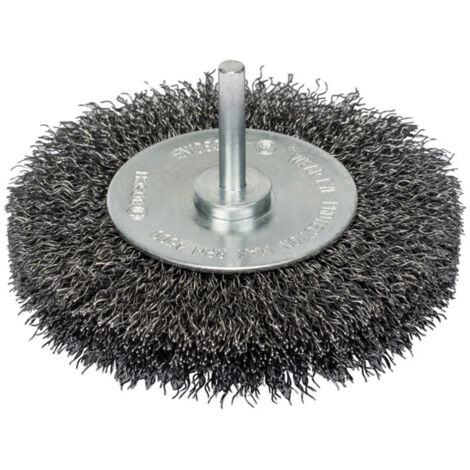 Brosses circulaires pour perceuses – fils ondulés, Ø 100 mm