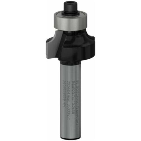 Fraise à arrondir Bosch 8 mm, R1 4 mm, L 12,7 mm, G 53 mm - 2608628339