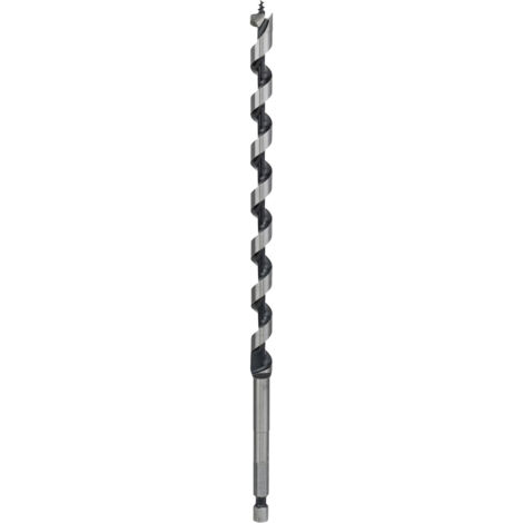 Mèche à bois hélicoïdale, six pans 10 x 170 x 235 mm, d 6,35 mm