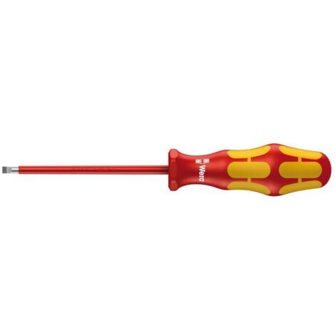 Tournevis d’électricien WERA  100% isolé avec manche Kraftform 3,5 mm