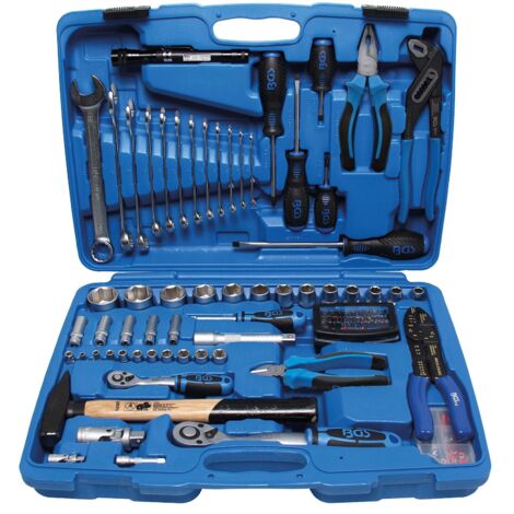 BGS Caisse à outils pour clés à douilles 117 pièces (1/4)
