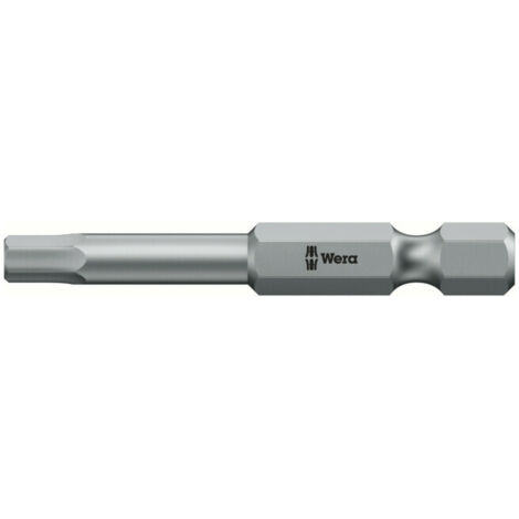 WERA Embout 6 pans, tige E 6,3 profil Hex-Plus 1,5 mm