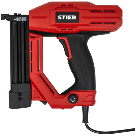 Stier – Agrafeuse combinée électrique 230V – Longueur clou 15-32mm – 400 clous et agrafes – Poignée ergonomique pour confort d'utilisation - lectriqueTK-18
