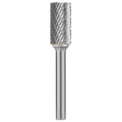 Fraise carbure Rhodius B ALPHA forme B (ZYAS), cylindre avec denture frontale, 9,6 x 19,0 x 6,0 x 64 mm (1/2)