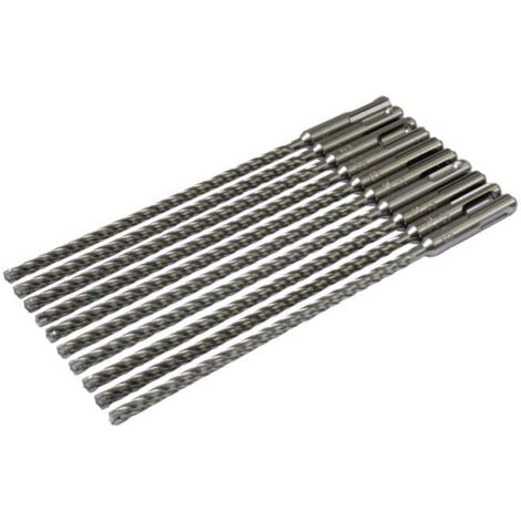LOT DE 10 FORET SDS PLUS NEMESIS2 10X210MM MAKITA B-63426 (1/3)