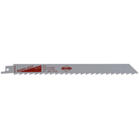 Lames de scies sabres RUKO 8923 acier au carbone (1/5)