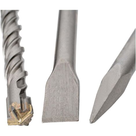 Jeu De Burins Et Poinçons Draper – 7 Pièces – Acier Chrome Vanadium – Poignées Plastique – Rouleau De Rangement - 8