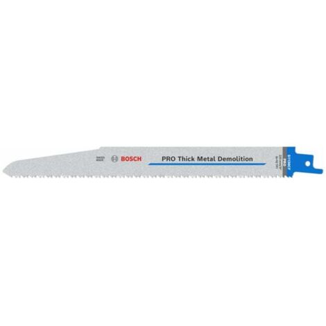 Bosch PRO Thick Metal Demolition S1130CF Feuille 1,6 x 22 x 225 mm 25 pces - 2608657932