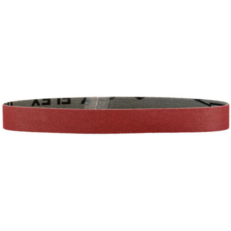 10 bandes abrasives 40 x 760 mm, P120, corindon brun, pour meuleuses de tubes metabo 10 pièces (1/2)