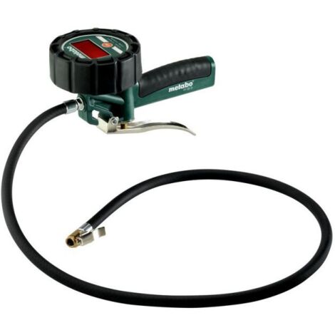 Metabo – Pistolet pneumatique de gonflage des pneus – Manomètre digital éclairé – Pression 0.5-12 bar – Carter composite ergonomique - RF 80 D (1/2)