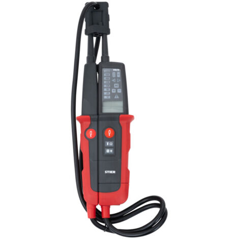 Testeur de tension et de continuité STIER Professionnel 6 V-1 000 V c.a./c.c. bipolaire CAT III 1 000 V CAT IV 600 V