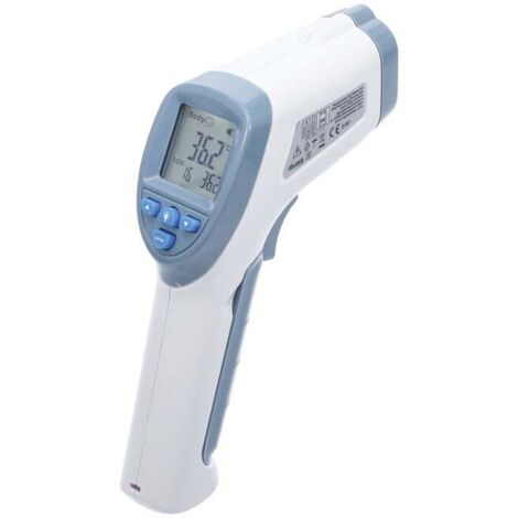 Thermomètre pour la fièvre frontale BGS pour personnes et objets 0 - 100°C, sans contact, infrarouge (1/5)
