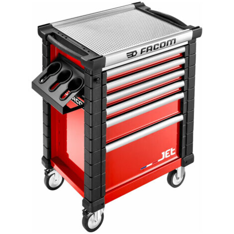 Facom – Support universel acier pour servante d'atelier – Dimensions 200x200x380mm – Charge maximale 1.6kg – Compatible avec JET et ROLL