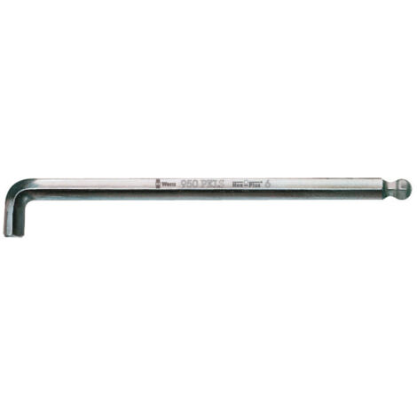 Wera 950 PKLS Clé en L, métrique, six pans creux, SW 1,5 mm, longueur 90 mm (1/5)