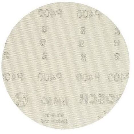 Bosch feuille abrasive M480 Net Best for Wood and Paint 115 mm 120 5 pièces (1/5)