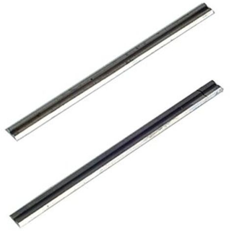 Dewalt – Lame réversible HM 82 mm pour raboteuse – Lot de 2 pièces – Pour bois dur – Coupe nette sans éclat (1/6)