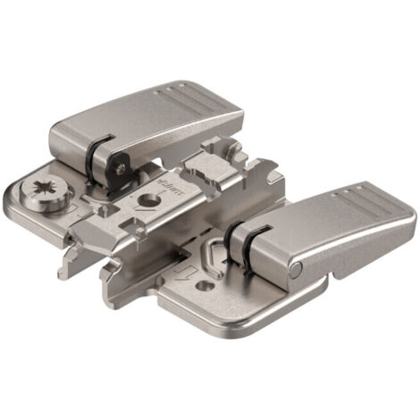 Blum plaque de montage CLIP croix 3 mm acier INSERTA HV excentrique emballage industriel 2 pièces (1/3)