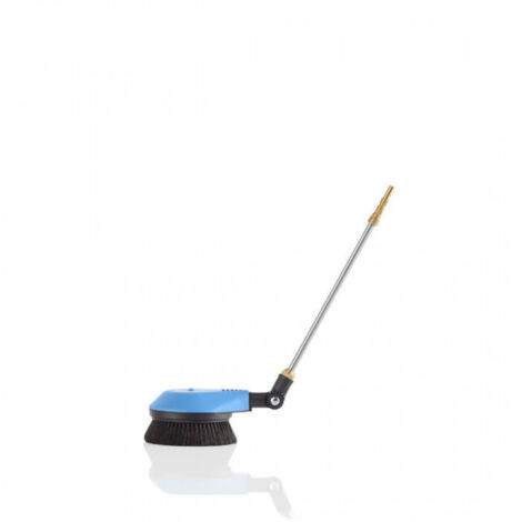 Kränzle – Brosse rotative inox 500mm – Raccord rapide D12 non-tournant – Nettoyage efficace surfaces sensibles – Débit 10-20 l/min, pression 20 bar