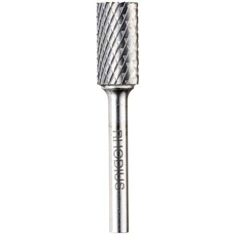 Fraise carbure Rhodius B PRO forme B (ZYAS), cylindre avec denture frontale, 12,7 x 25,0 x 6,0 x 70 mm (1/2)
