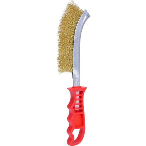 Ks Tools – Brosse métallique pour meuleuse 250mm – Fil en laiton ondulé pour traitement de surfaces – Performance optimale pour professionnels (1/6)