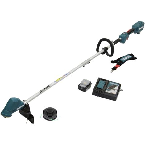 Makita – Taille-haie sans fil 18V avec batterie 5,0 Ah – Moteur sans balais – Technologie XPT pour conditions difficiles – Frein électrique (1/5)