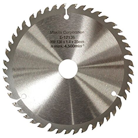 Makita EFFICUT lame de scie 136 x 20 x 45Z - E-12136 (1/4)