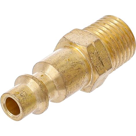 BGS Raccord rapide à air comprimé filetage mâle 6,3 mm (1/4") États-Unis/France, 7056 (1/3)