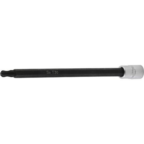 BGS Douille à embouts 6,3 mm (1/4") profil T (pour TX) avec tête sphérique T30 (1/3)
