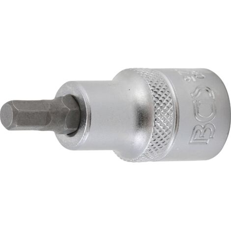 DOUILLE À EMBOUTS  12,5 MM (1/2'')  HEXAGONE FEMELLE 1/4'' BGS 2733 (1/3)