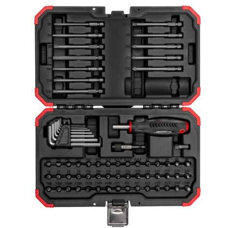 Coffret d'embouts 1/4" Gedore R33003067, 67 pcs BMC (1/5)