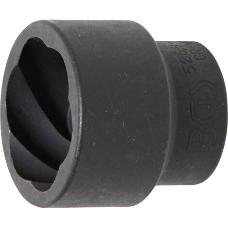 Douille spiralée/extracteur de vis  20 mm (3/4")  36 mm