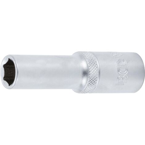 BGS Douille pour clé, six pans, longue 12,5 mm (1/2") 12 mm (1/2)