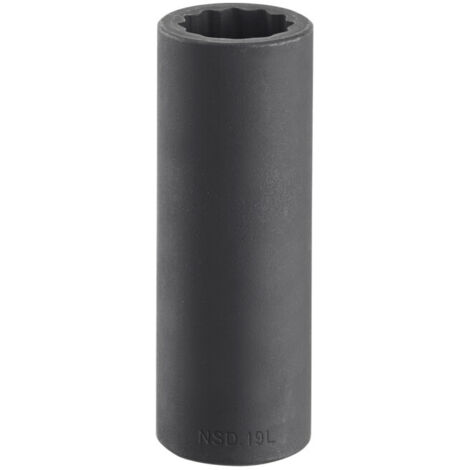Douille pour clé à choc Bi-Hexagone, 16mm Carré 1/2" ( Prix pour 1 ) (1/2)