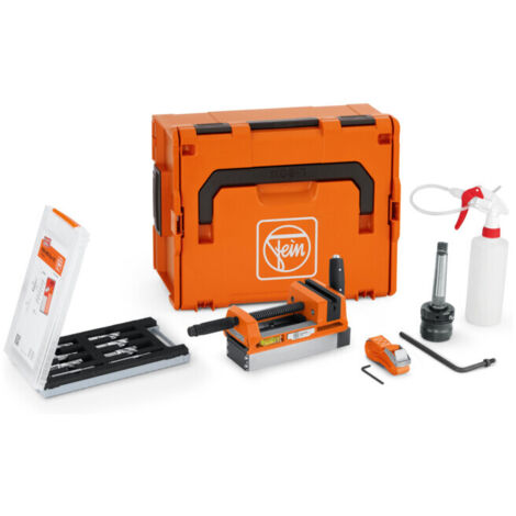 FEIN Étau magnétique avec set de fraises à carotter Set de fraises à carotter CM
