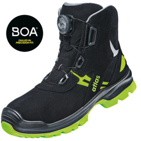 Chaussures de sécurité montantes Atlas FLASH 8255 XP BOA ESD S3, largeur 10 taille 45