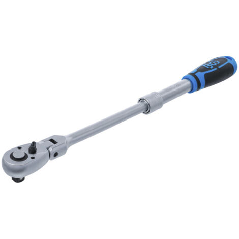 Cliquet réversible extensible inclinable BGS, 12,5 mm (1/2"), 350 - 490 mm (1/5)