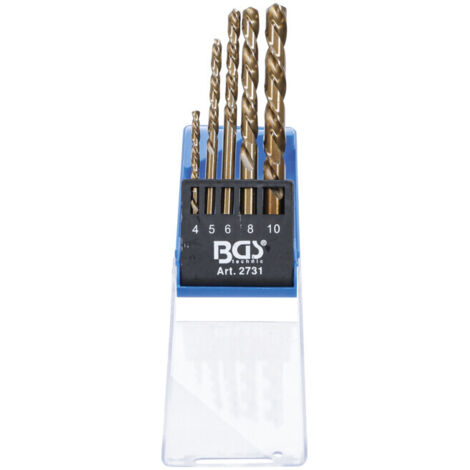 Jeu de forets HSS coupant à gauche 5 pièces BGS (1/5)
