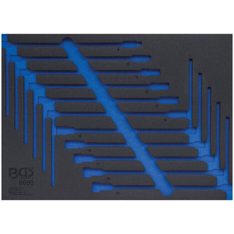 BGS Insert de servante d'atelier 3/3 vide pour art. 8880