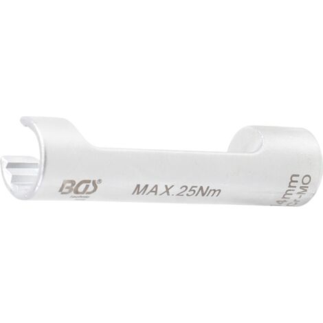 Clé douille spéciale pour tuyau d'injecteur pour Mercedes-Benz transmission 10 mm (3/8") 14 mm BGS (1/4)