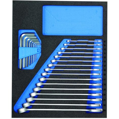 GEDORE 2957213 - Jeu de clés mixtes dans le module 2/4 CT , TS CT2-7 (1/5)
