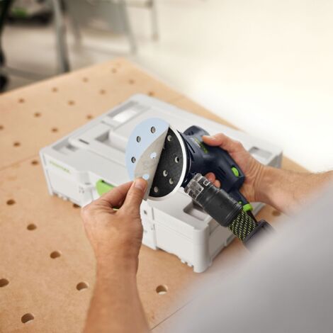 Festool Systainer³ pour abrasifs SYS-STF D125 GR-Set Grenat
