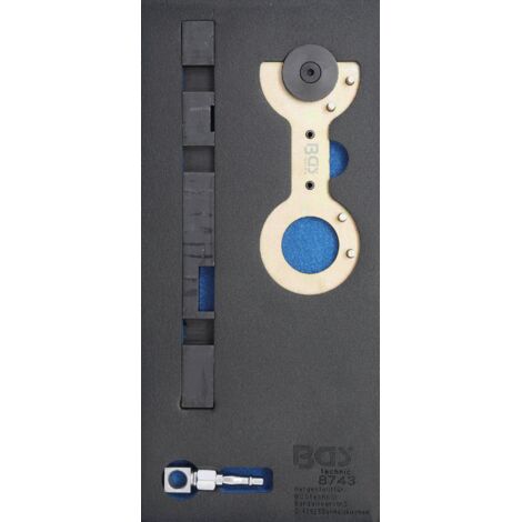 Insert de servante d'atelier 1/3 : Coffret de calage de double arbre à cames BMW M52TU / M54 / M56 BGS (1/3)
