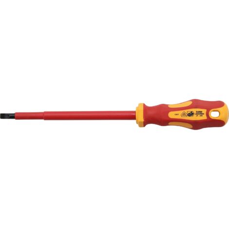 BGS Tournevis VDE fente 6,5 mm longueur de la lame 150 mm (1/2)