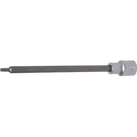 BGS Douille à embouts longueur 200 mm 12,5 mm (1/2") profil T (pour TX) T25 (1/2)