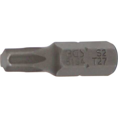 BGS Embout 6,3 mm (1/4") profil T (pour TX) T27 (1/2)