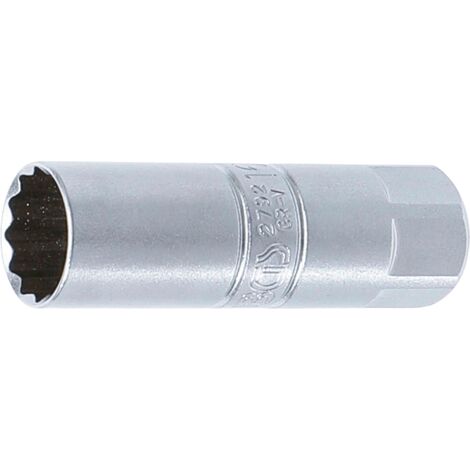BGS Douille de bougie douze pans 10 mm (3/8") 16 mm (1/2)